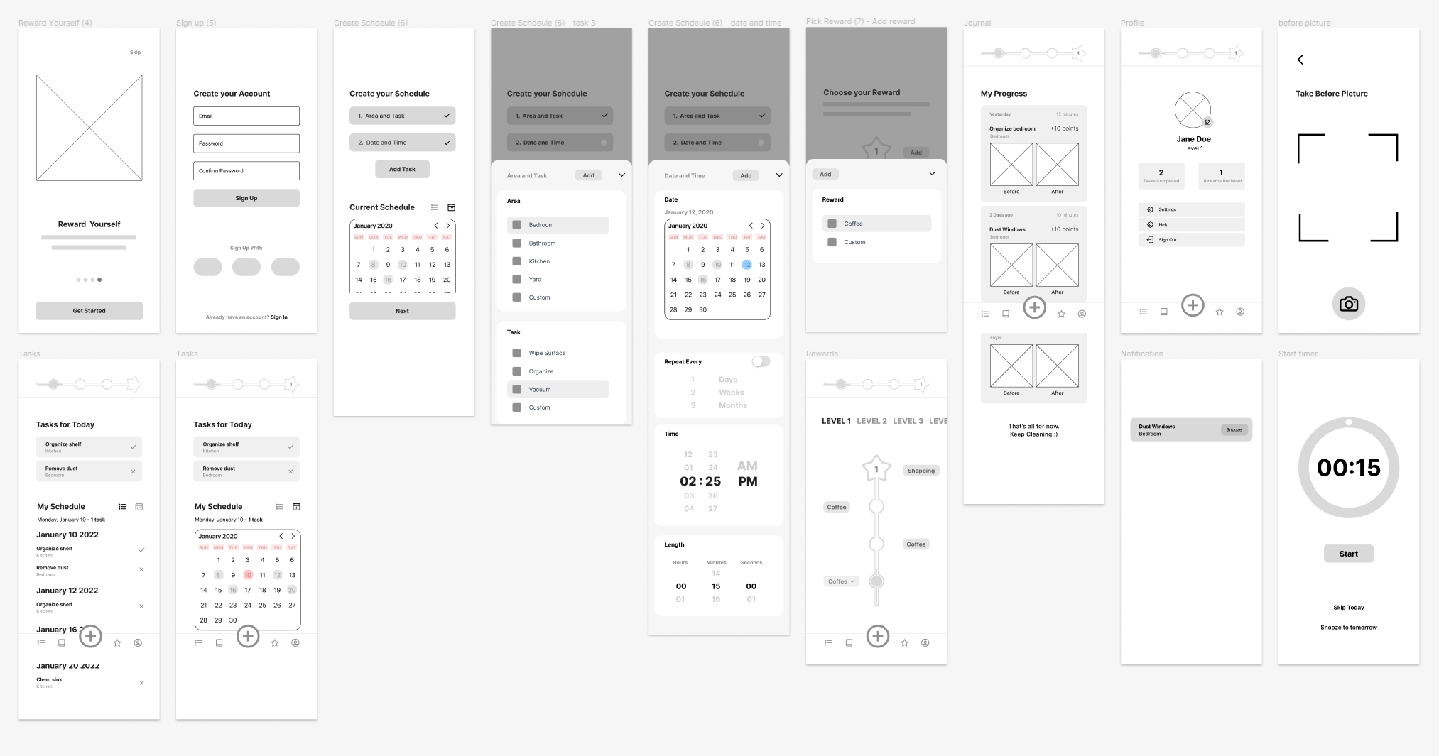 image of cleanly wireframes