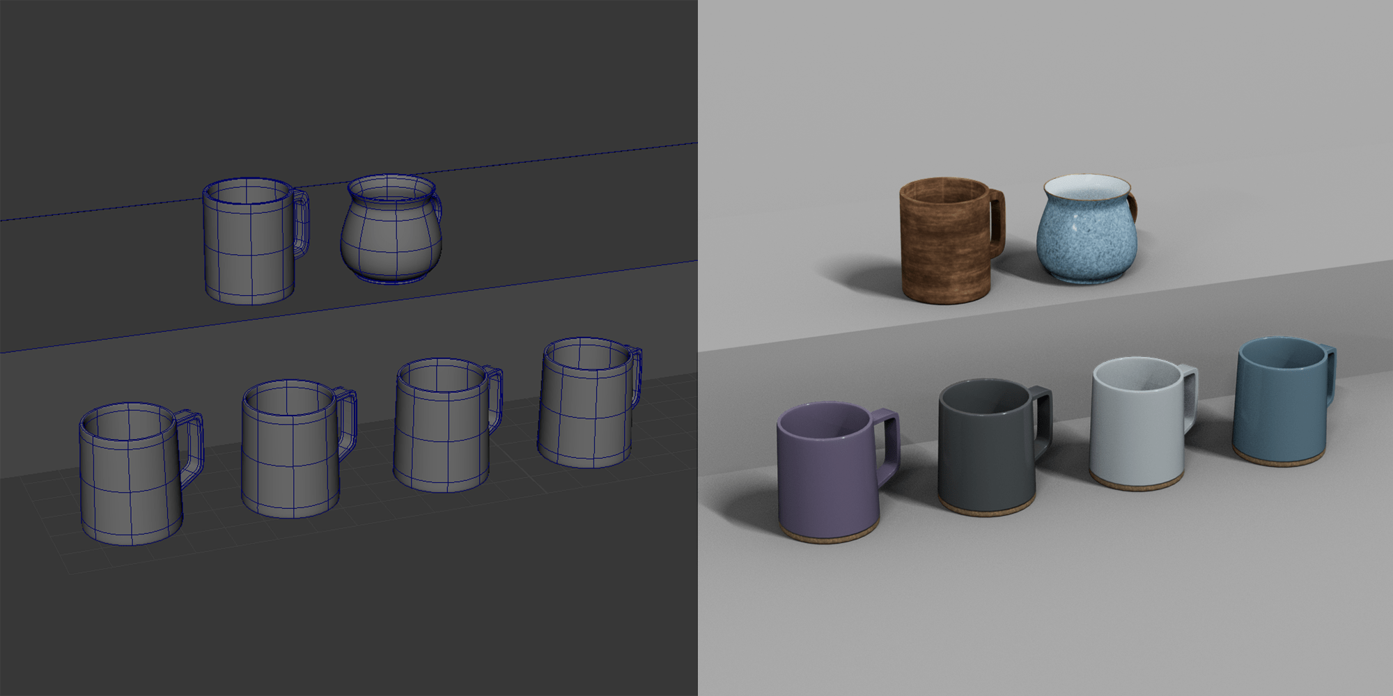 mug models and renders