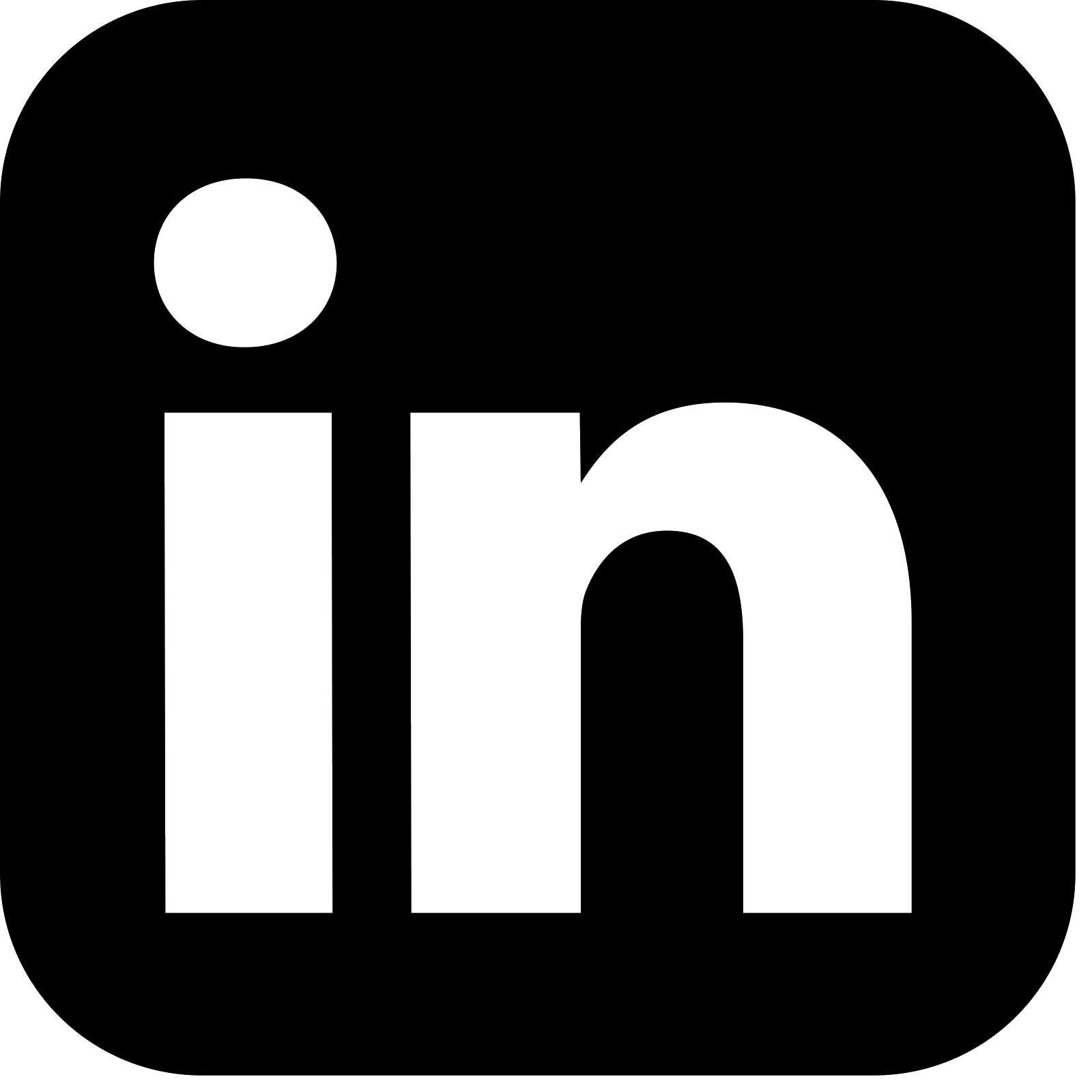 icon of the Linkedin logo